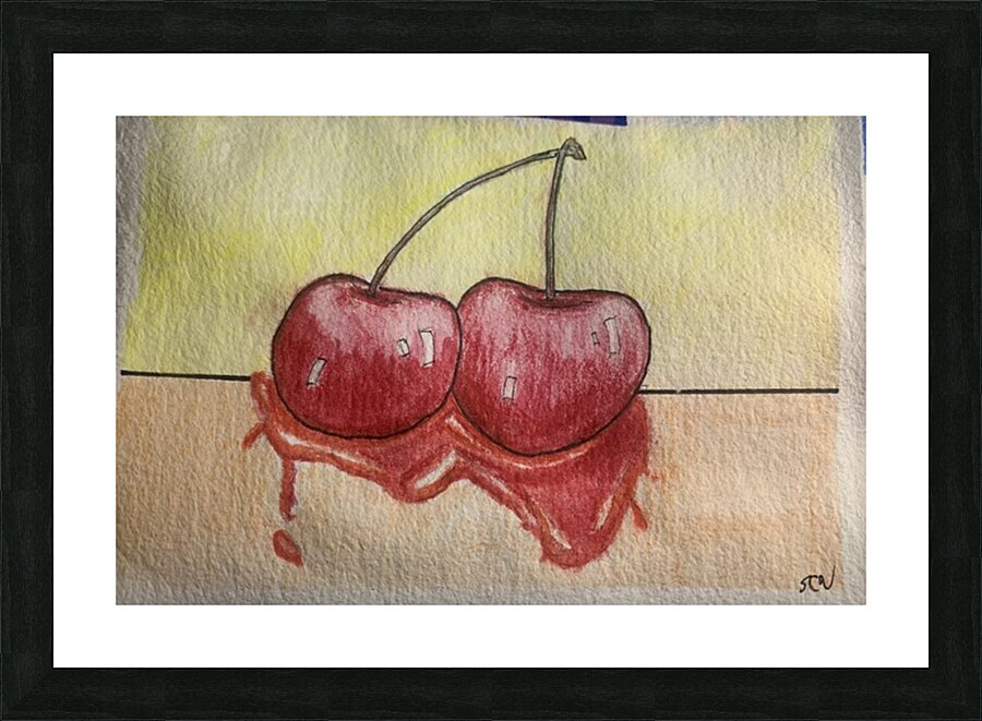 Cherries 3 Picture Frame print