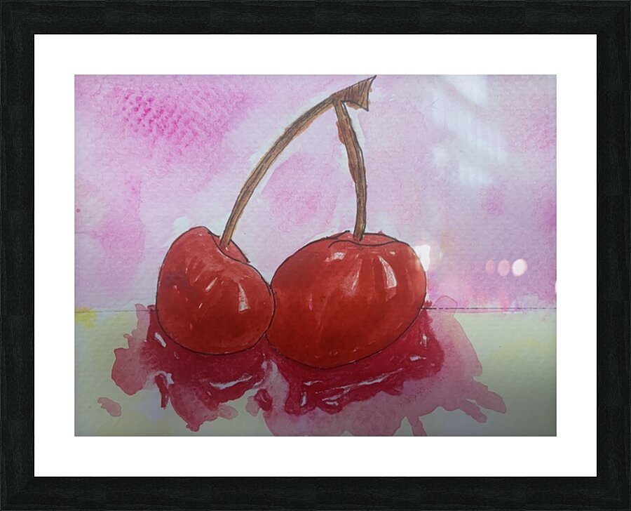 Cherries 2  Picture Frame print