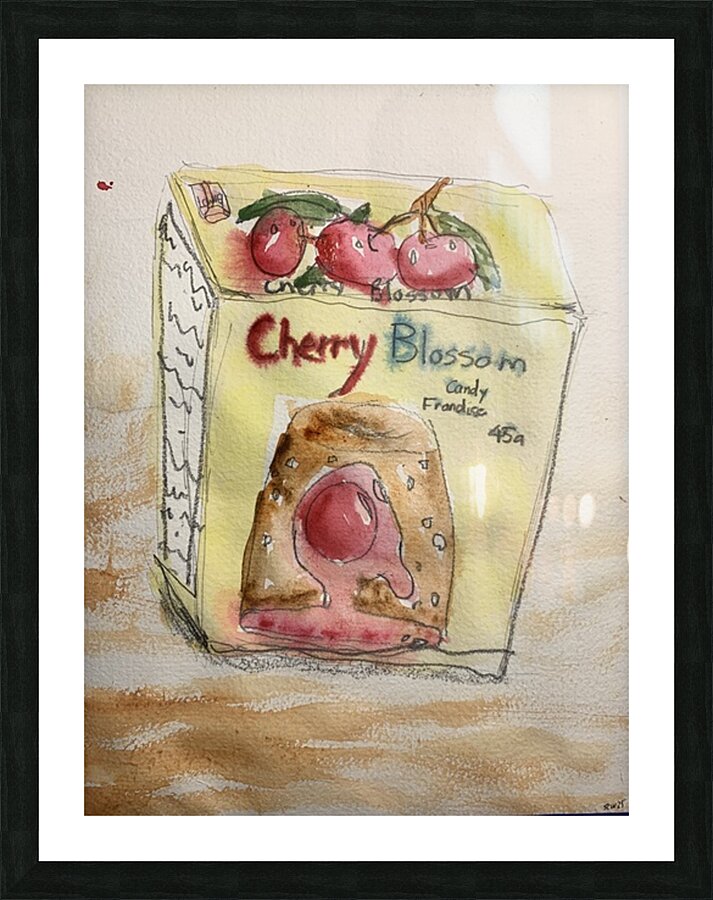 Cherry Blossom Picture Frame print