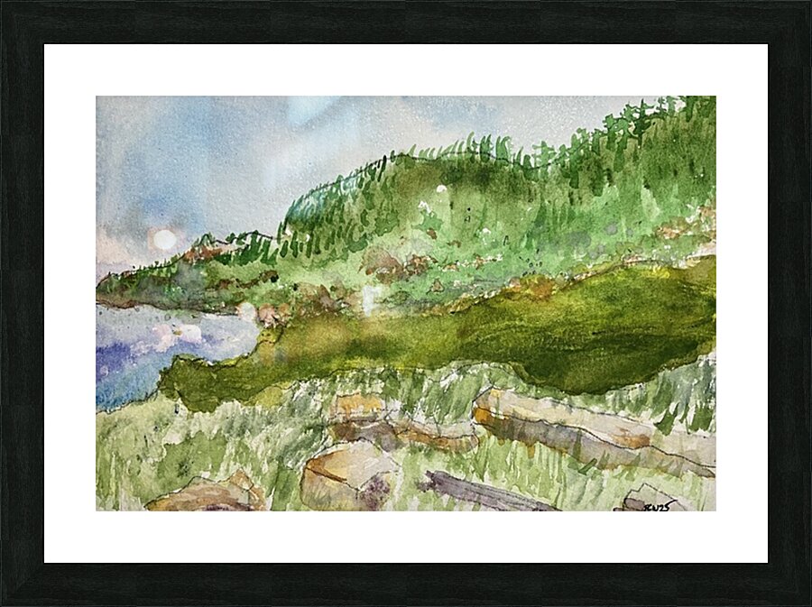Grole NFLD Canada Picture Frame print