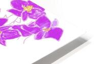Purple Flowers  HD Metal print