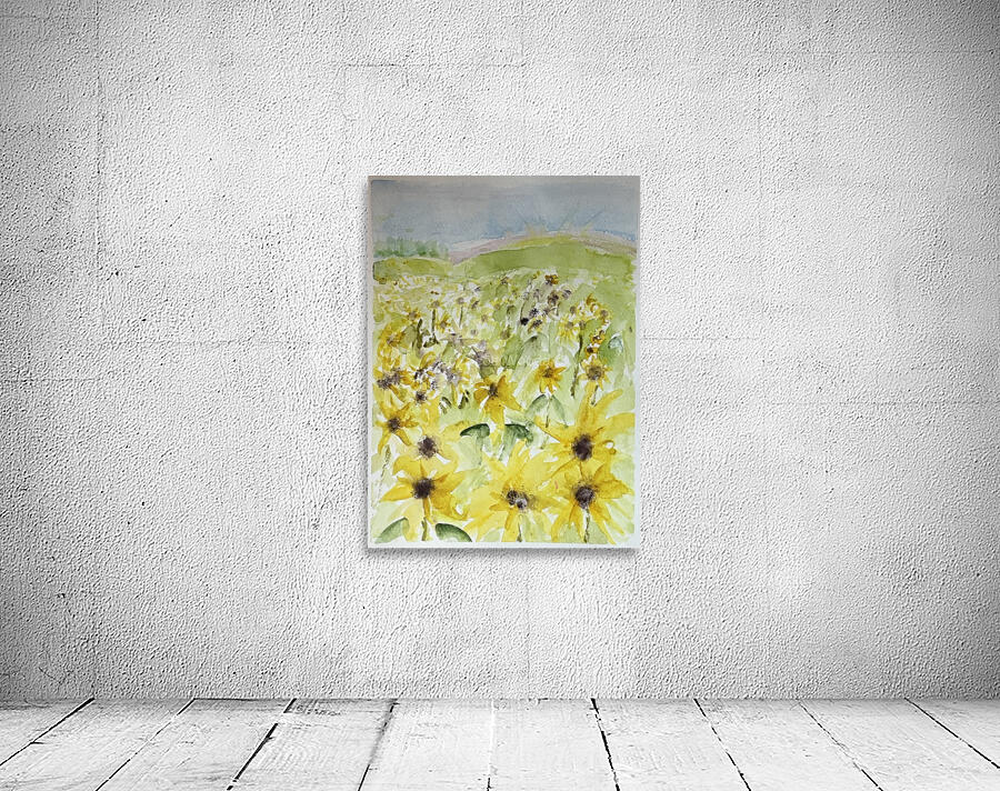 Sunflower Field 1 Wall Preview
