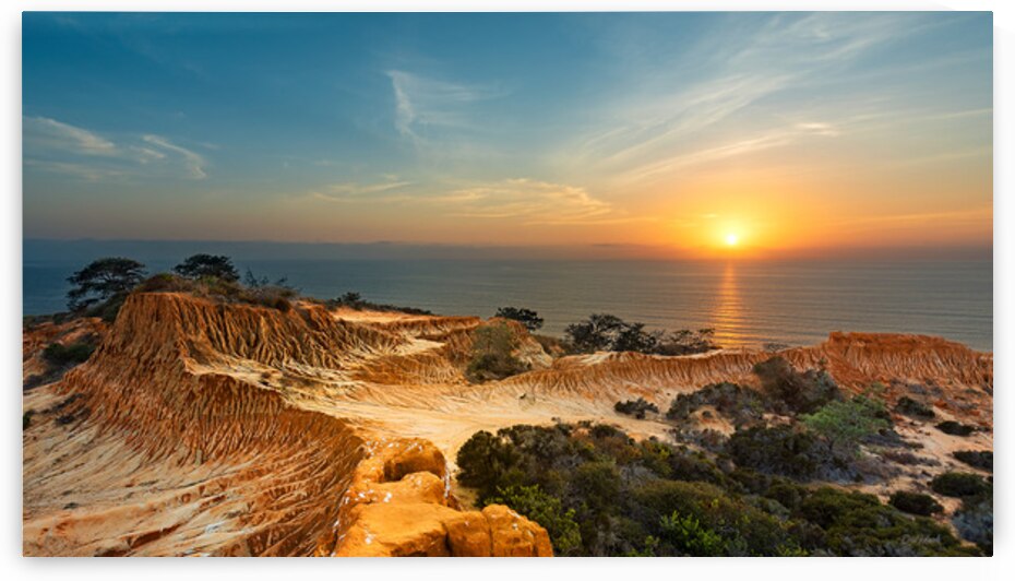Broken Hill Sunset by San Diego Photo