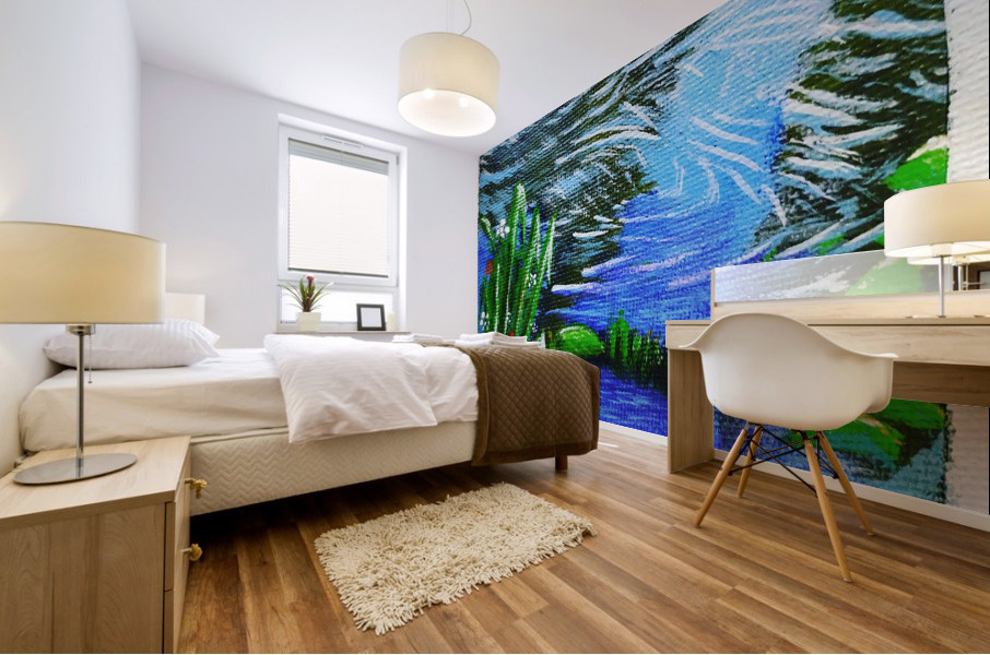 Ripples Mural print