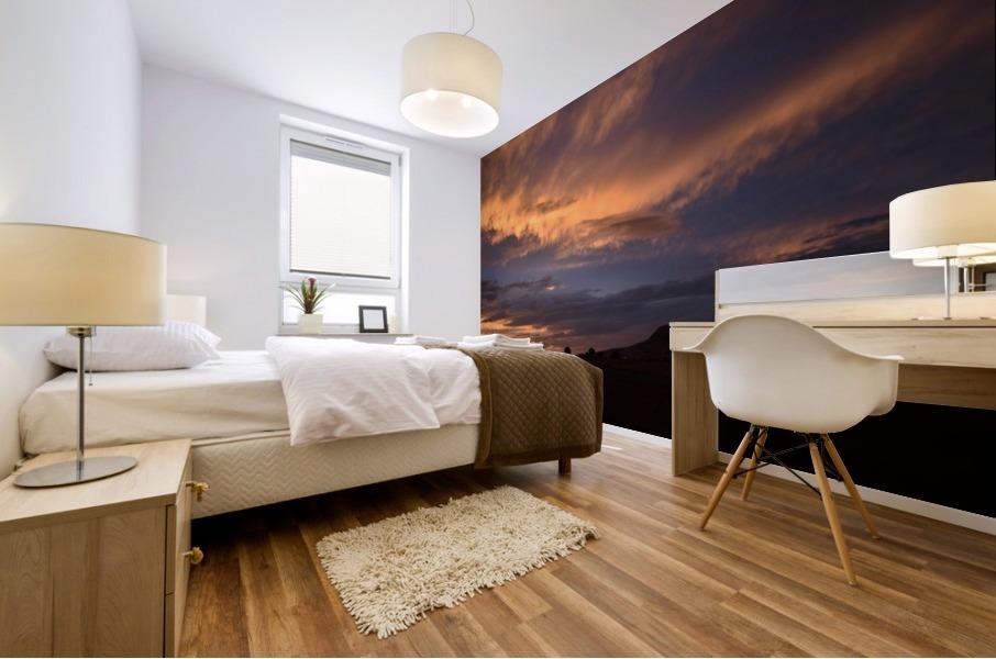 Evening Sky Mural print