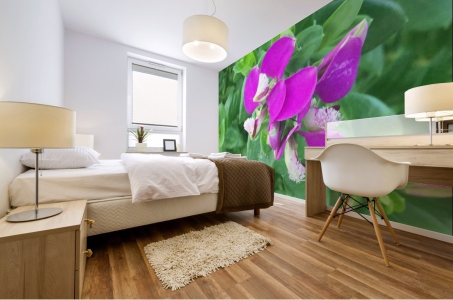 Purple Mural print
