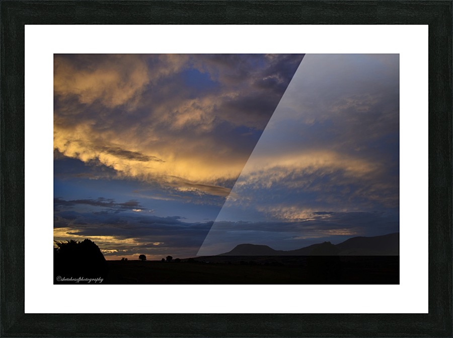 Evening sky 2 Picture Frame print