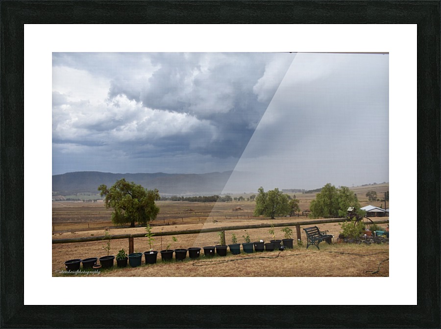 Rain rain ... Picture Frame print