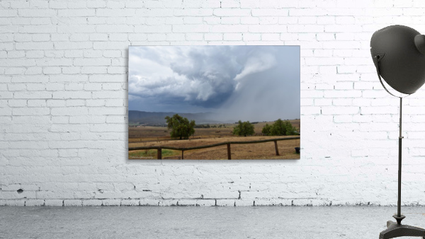 Storm over valley Wall Preview