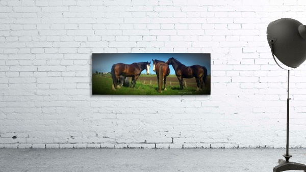 Heavy Horses Wall Preview