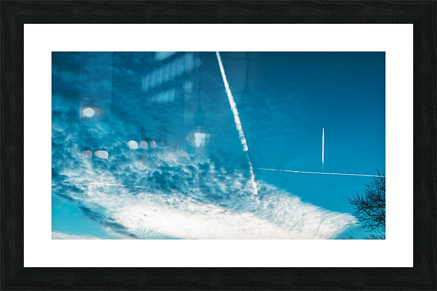 LOOK UP 1 Picture Frame print