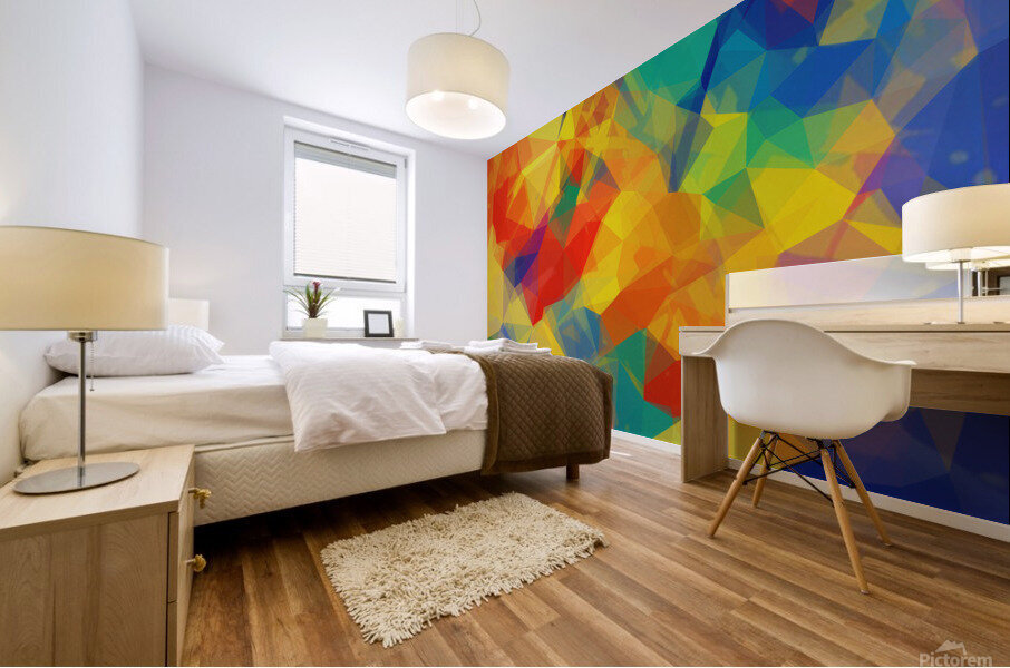 Contemporary Modern Abstract  13 Mural print