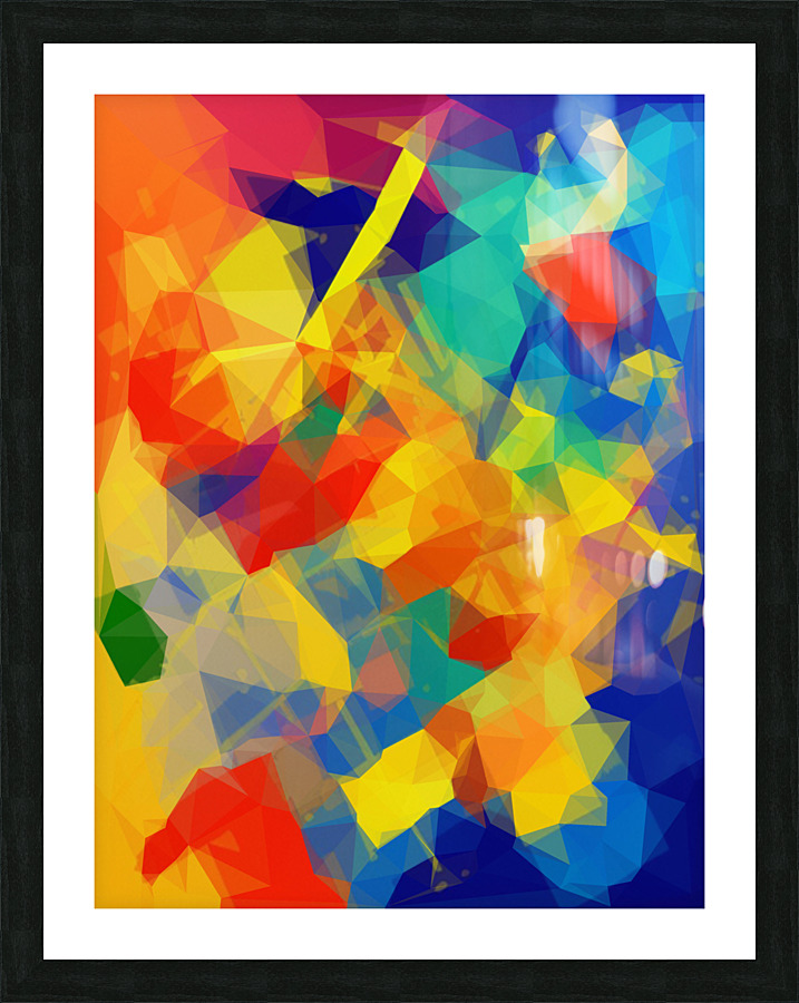 Contemporary Modern Abstract  13 Picture Frame print