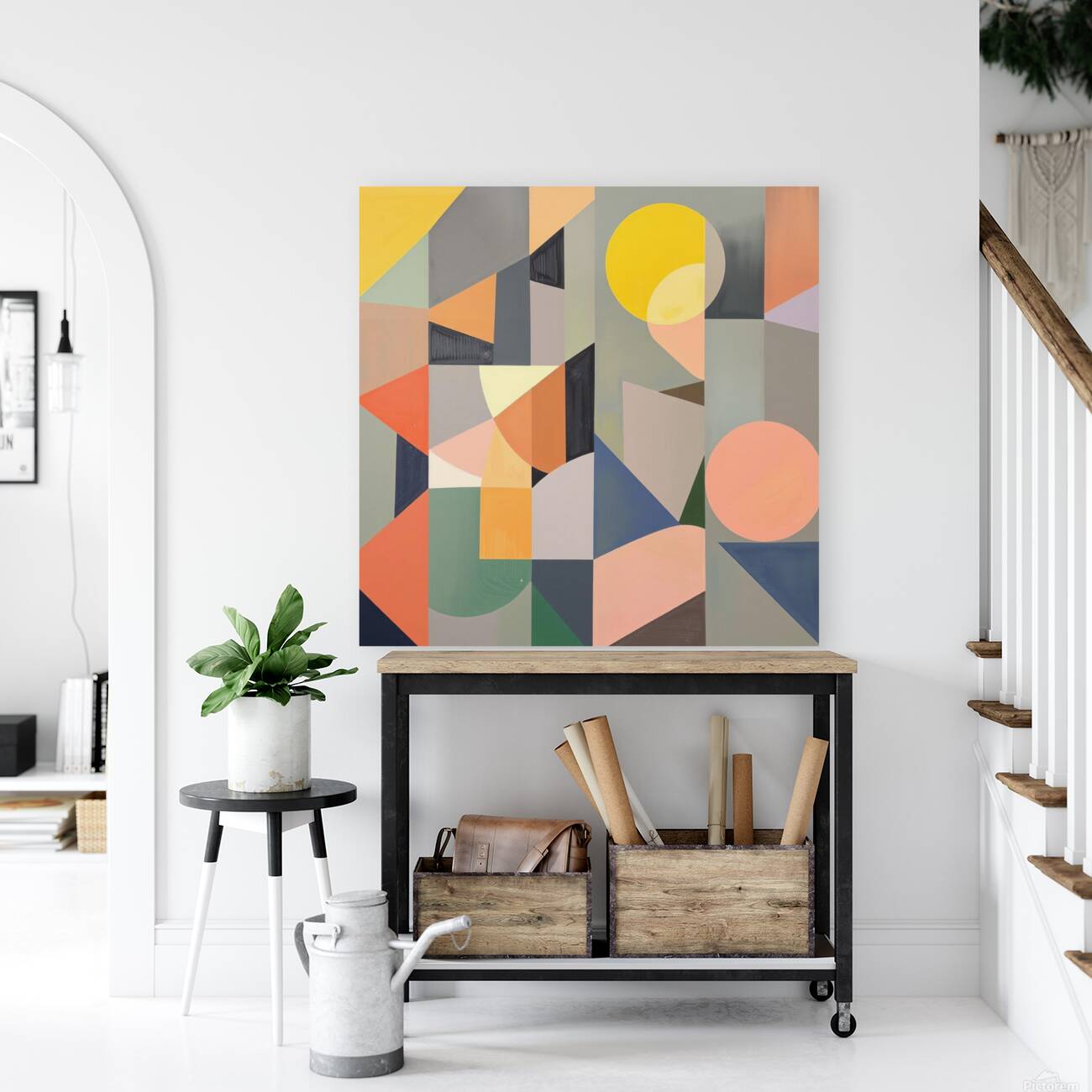 Geometric Abstract 3 Reproduction