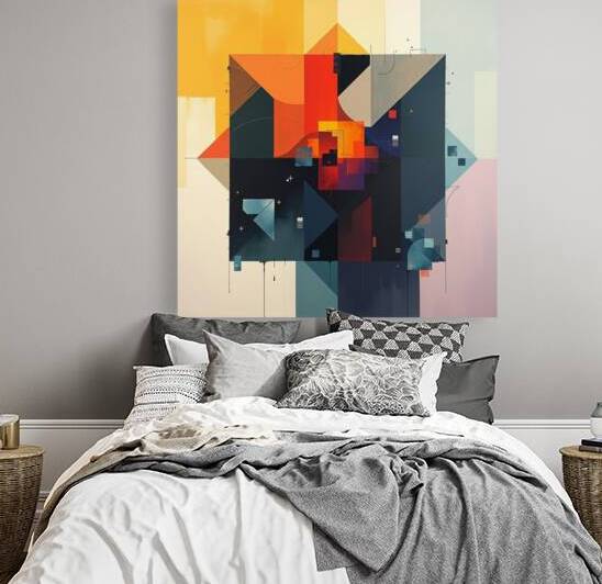 Geometric Abstract 4 by Ideation Gallery
