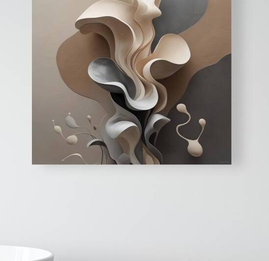 Abstract In Neutral Colors 6 by Ideation Gallery