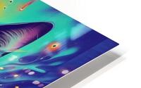 Sci-fi Space Cat  3 HD Metal print