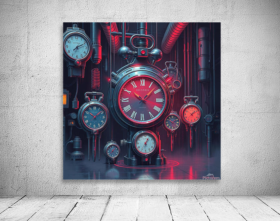 Industrial Time 2 Wall Preview