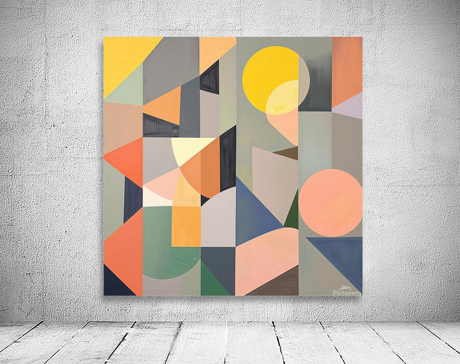 Geometric Abstract 3 Wall Preview