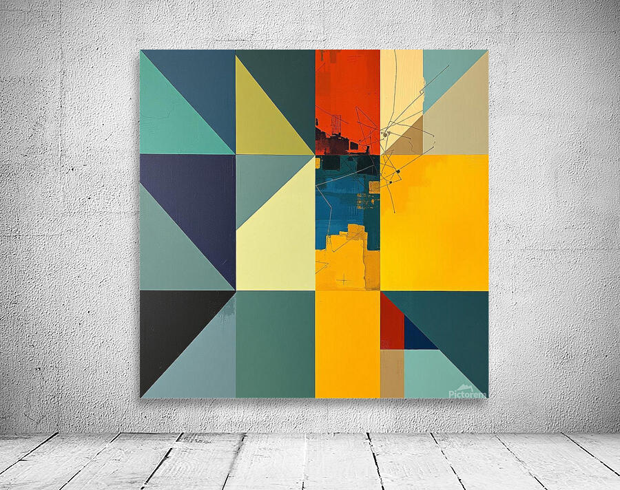 Geometric Abstract 9 Wall Preview