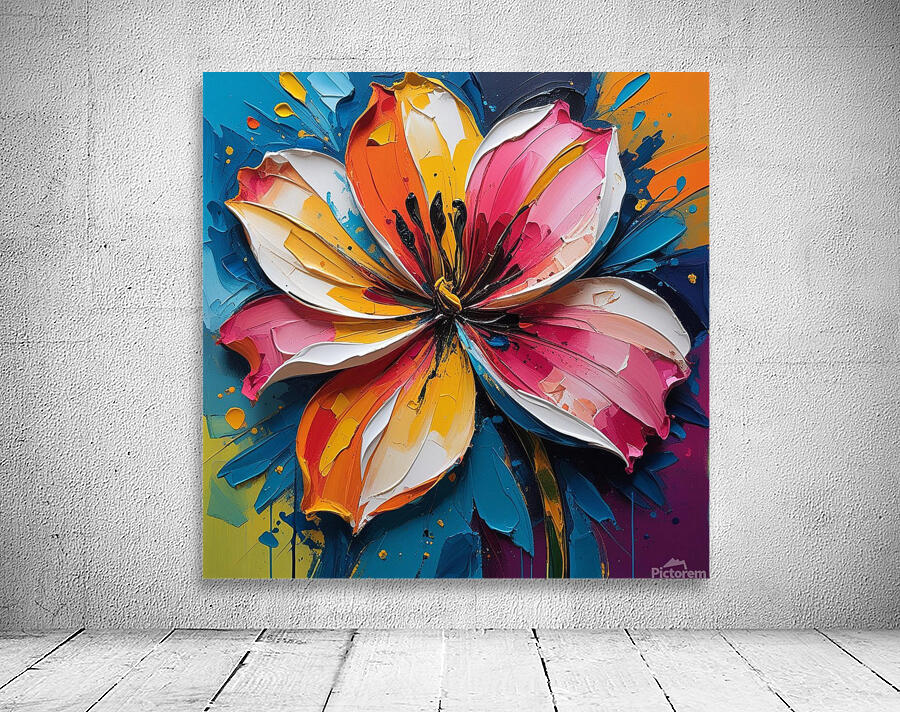 Flower colorful Wall Preview