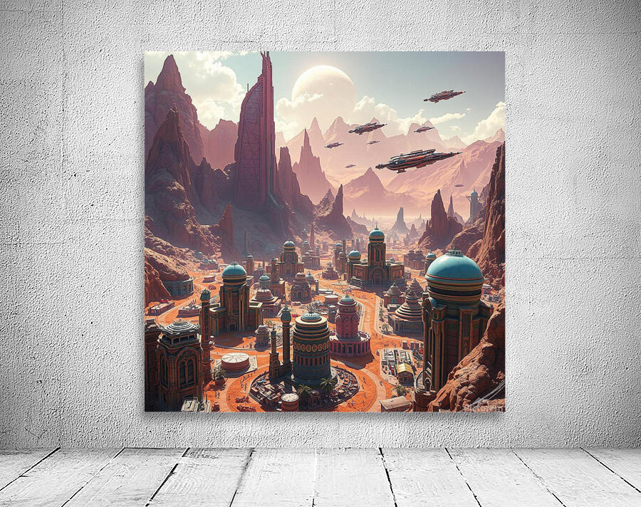 Space Art 3 Wall Preview