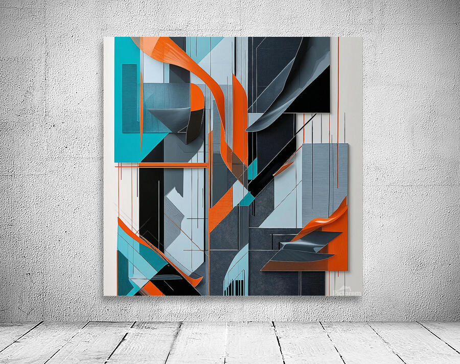 Abstract Future 8 Wall Preview