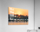 Sunset Dock Acrylic Print