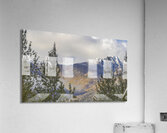 Distant Mountains  Acrylic Print