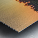 Sunset Dock Metal print