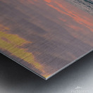  Abstract Glow Metal print