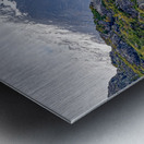 Alaskan Glaciers  Metal print