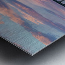 Sunset Bridge  Metal print