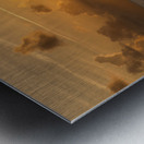 Glowing Rays Metal print