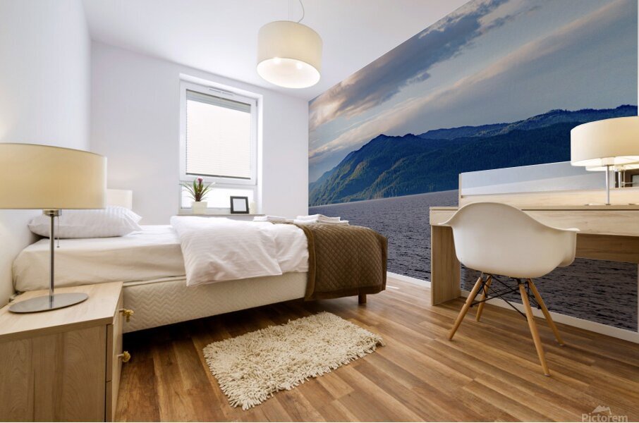 Alaska Mountain view Mural print