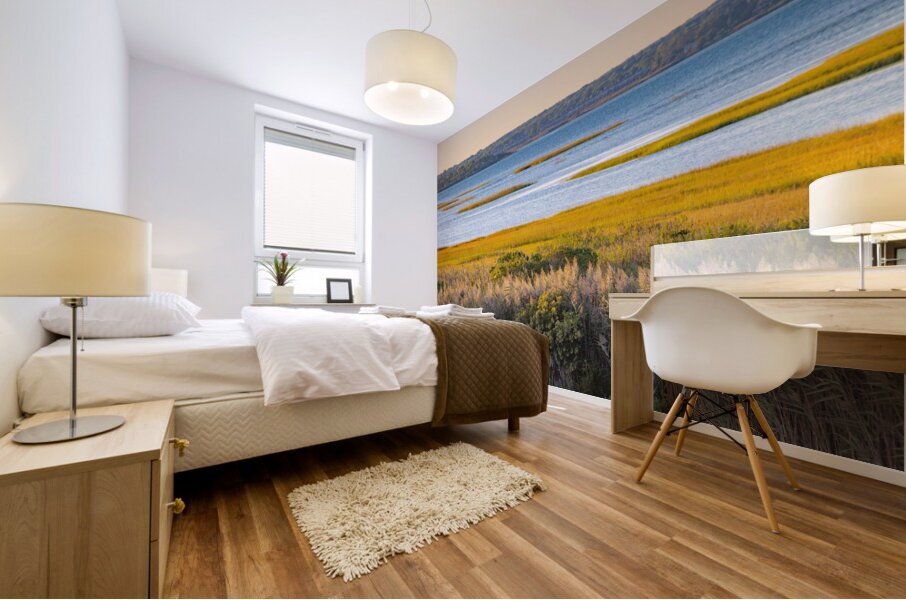 Calming bay Mural print