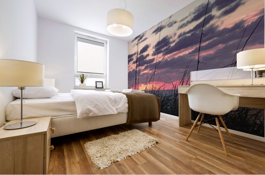 Morning Grass  Mural print