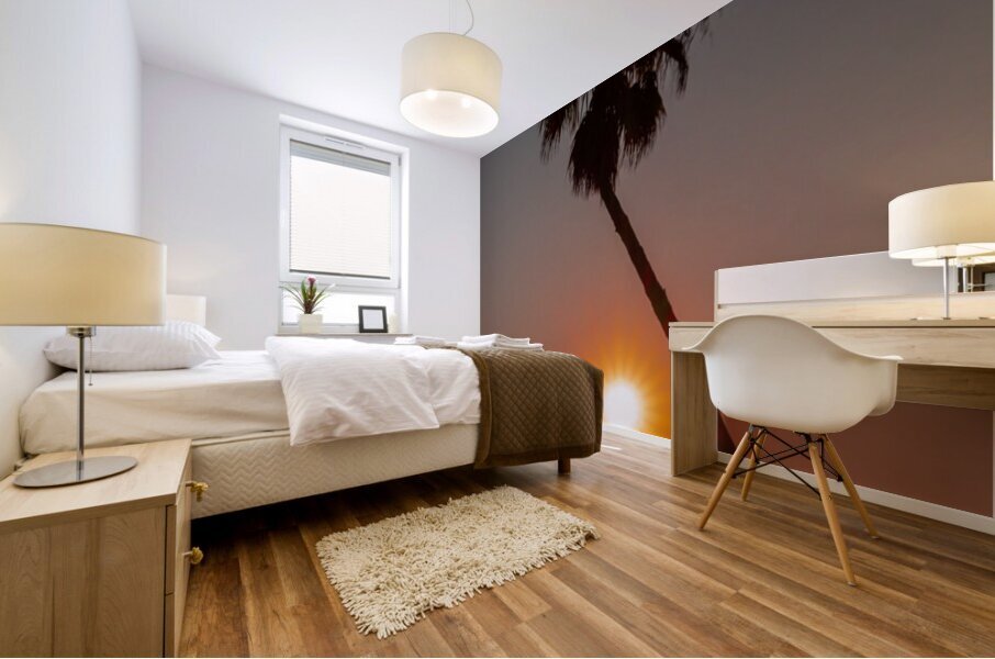 Moon rise  Mural print