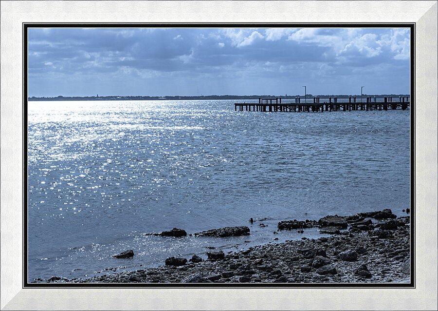  Evening waters Picture Frame print