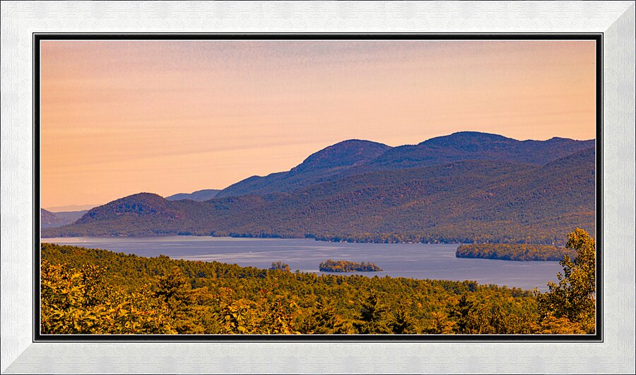 Adirondack Mountains Picture Frame print