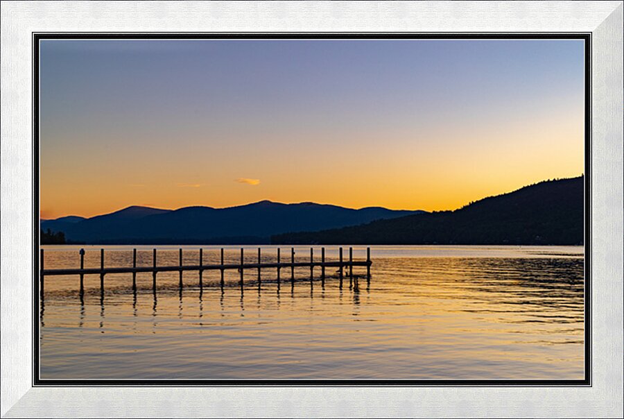 Sunshine Reflection Picture Frame print