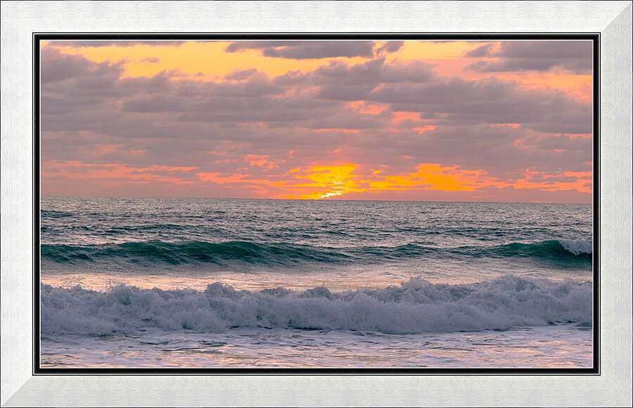  Abstract Glow Picture Frame print