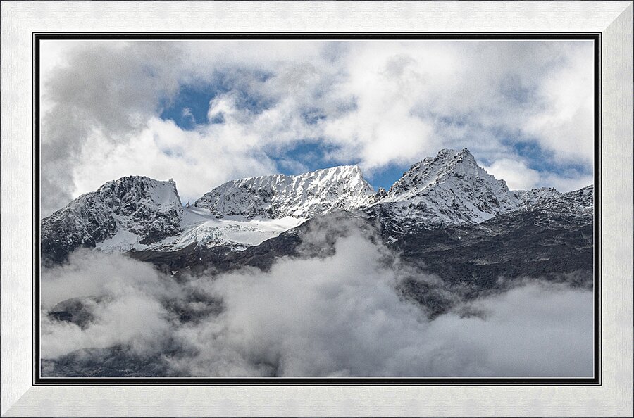 In the Clouds Picture Frame print