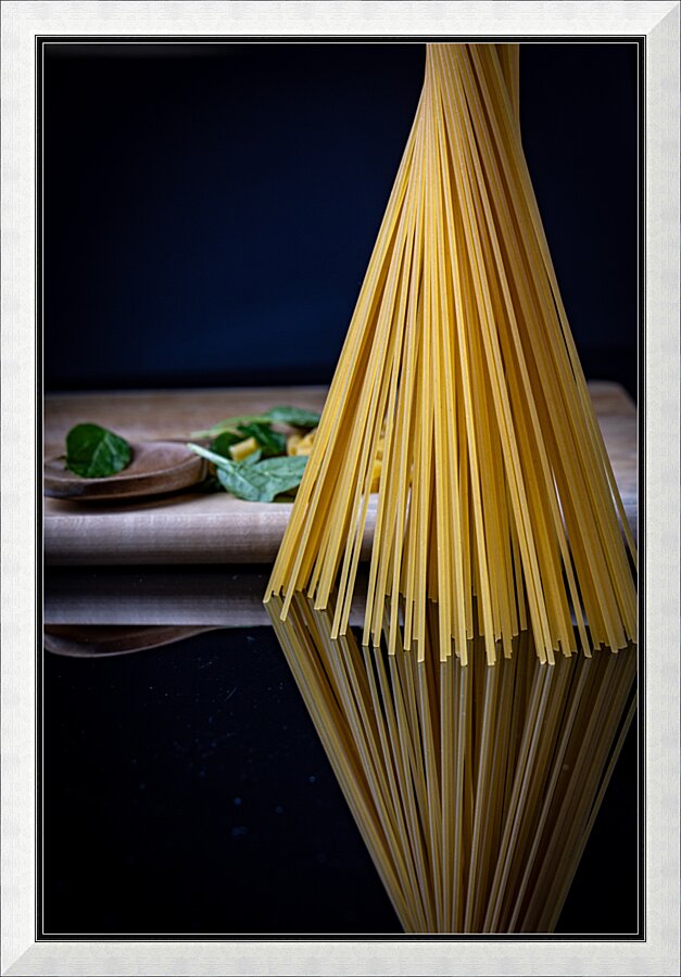 Pasta Twist  Picture Frame print