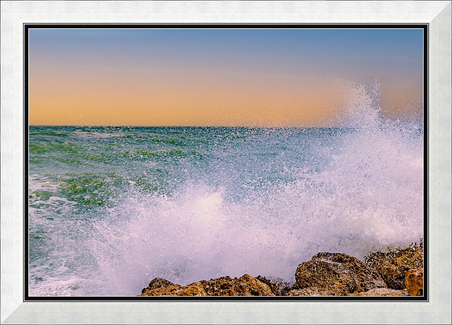 Ocean Spray Picture Frame print