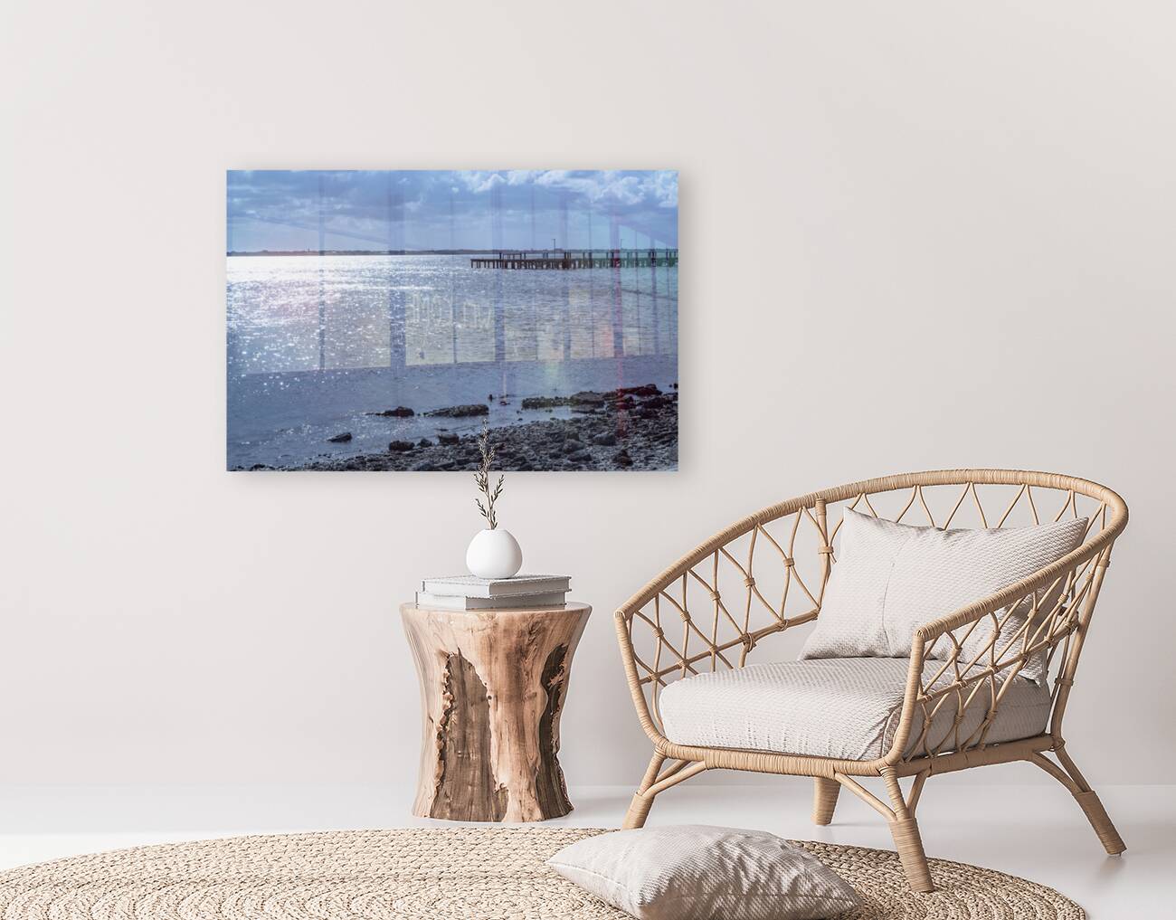  Evening waters Reproduction