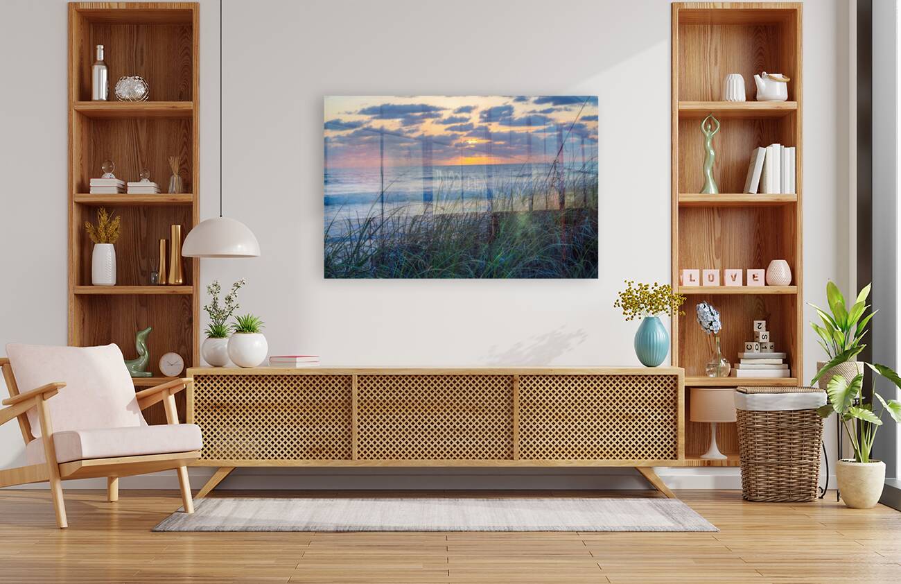 Grassy Sunrise Reproduction