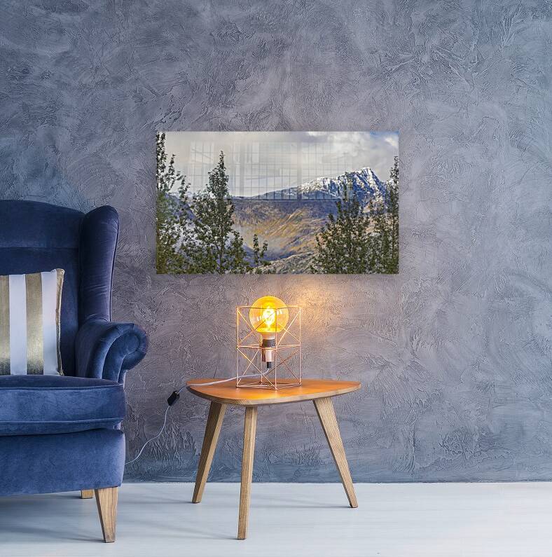 Distant Mountains  Reproduction