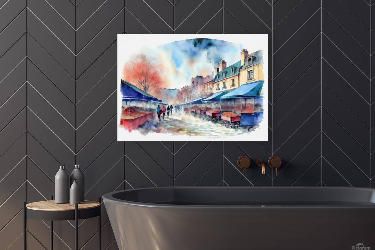 French Market Reproduction