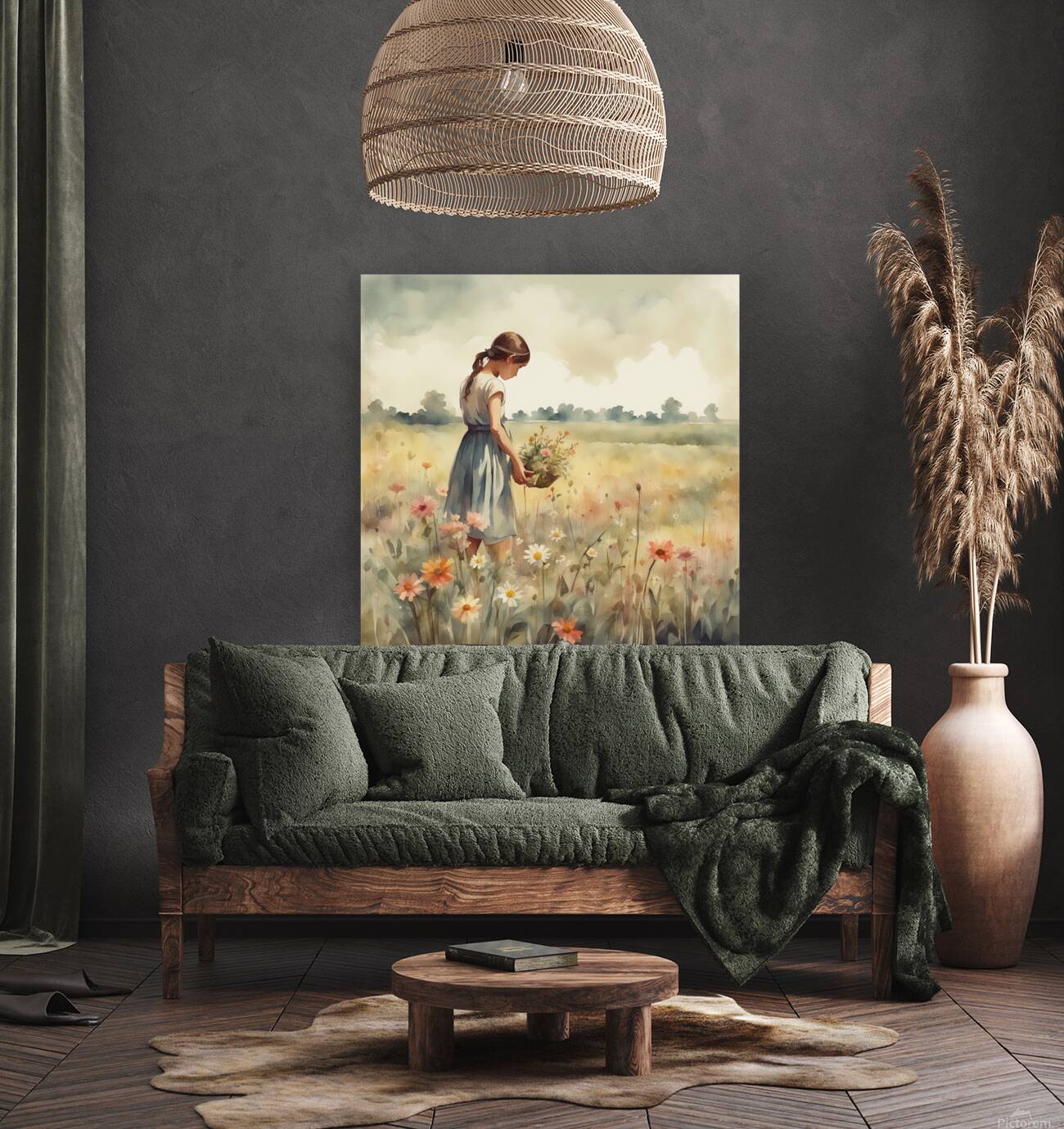 Flower Basket Reproduction